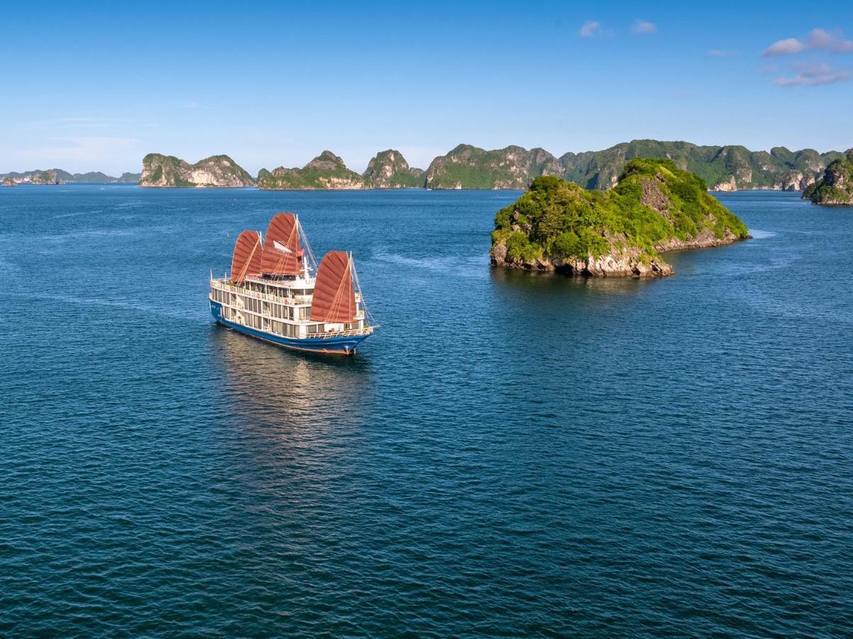 Hotel Amanda Luxury Cruise Lan Ha Bay Hạ Long Exterior foto