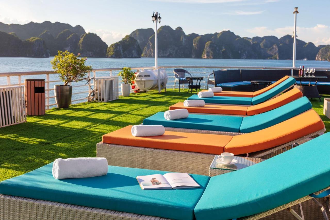 Hotel Amanda Luxury Cruise Lan Ha Bay Hạ Long Exterior foto