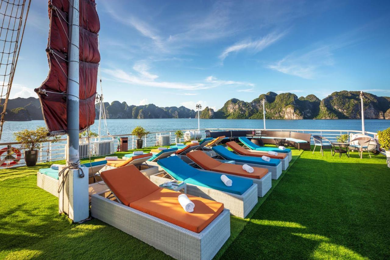 Hotel Amanda Luxury Cruise Lan Ha Bay Hạ Long Exterior foto